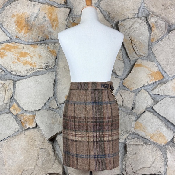 Ralph Lauren Blue Label Pencil Skirt Woodacre Plaid | 10 - Picture 5 of 7